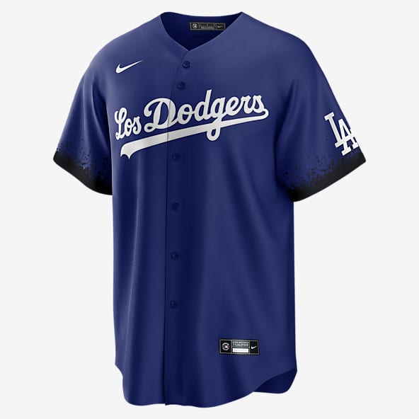 Blue and black baseball jersey clearance